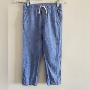 Janie and Jack boys linen pants
